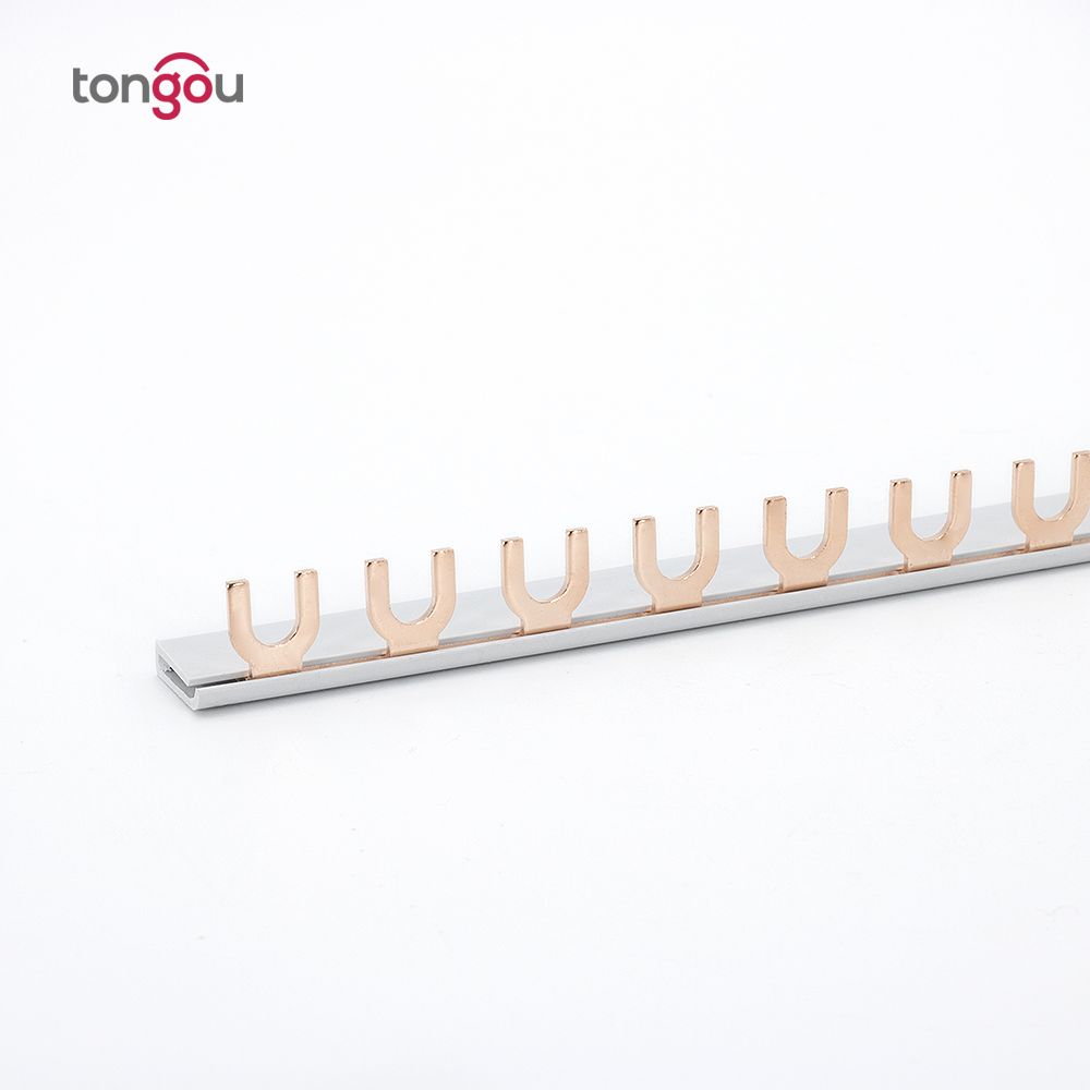 1 Pole Pin And Fork Comb Busbar Copper For Circuit