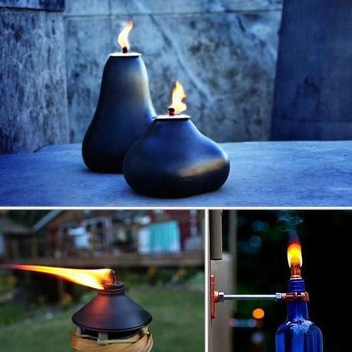 20Pcs 25cm Fiberglass Wick Fiberglass Torche Wick