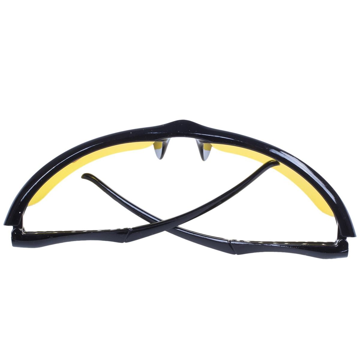 black frame yellow Night Vision sheet outdoor Cycling