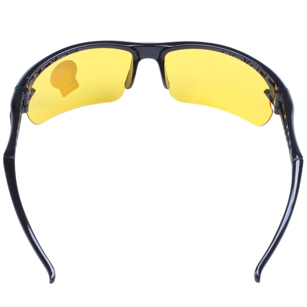 black frame yellow Night Vision sheet outdoor Cycling
