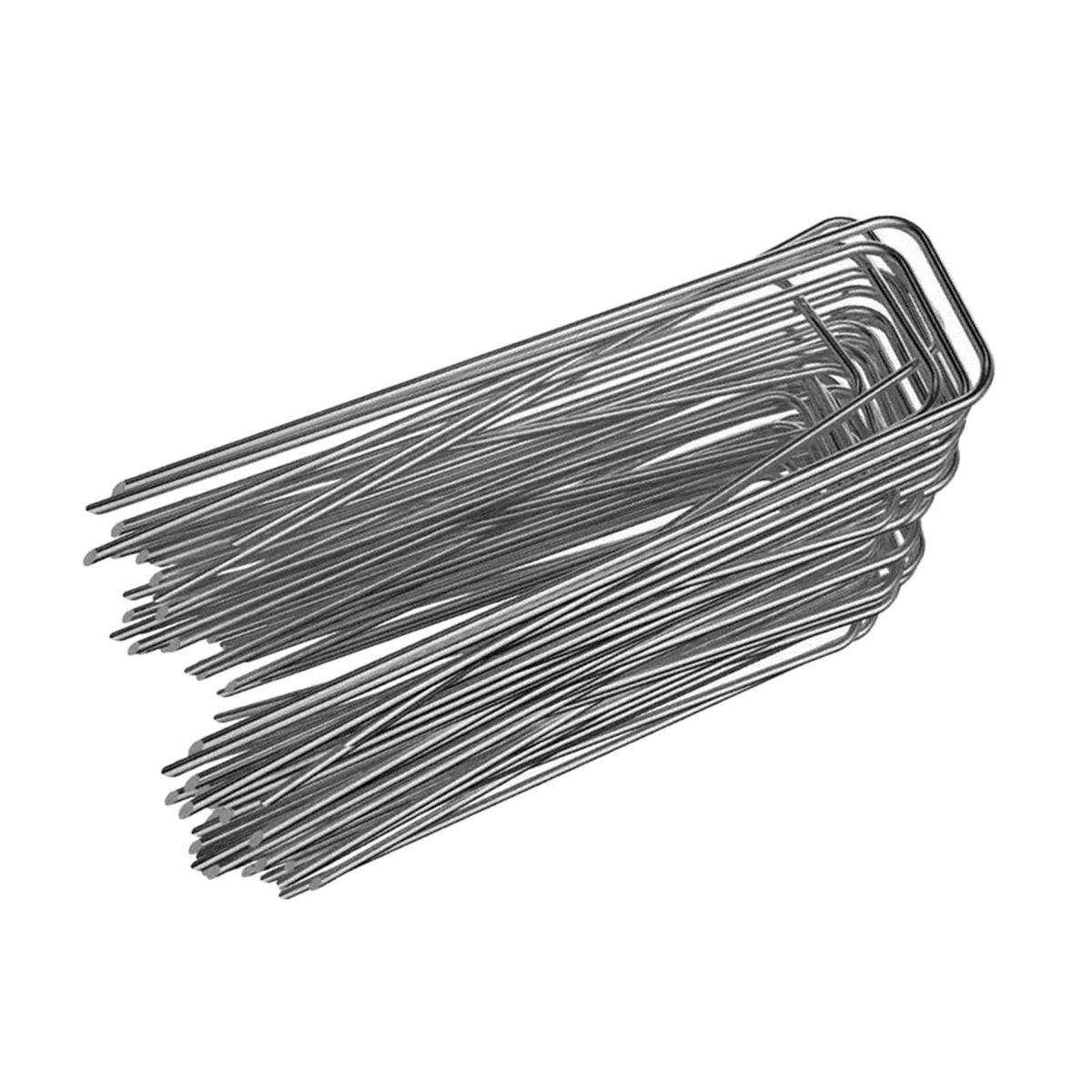 50 Pc -  6-Inch Landscape Staples SOD - Special Round Pins
