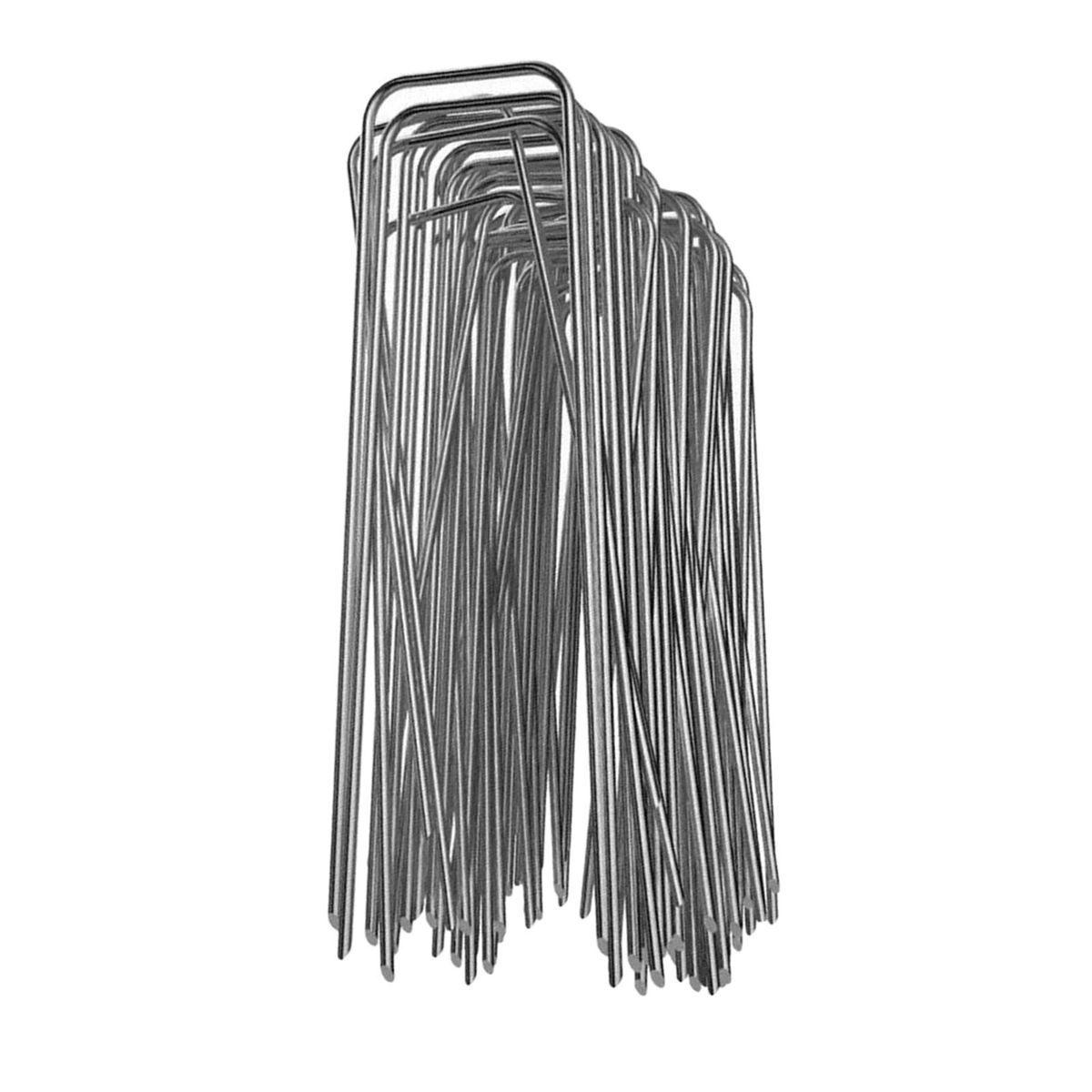 50 Pc -  6-Inch Landscape Staples SOD - Special Round Pins