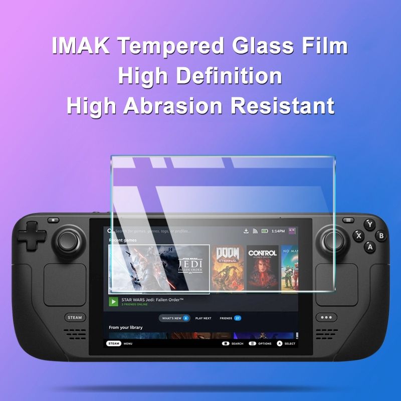 IMAK HD Glass Film For Steam Deck
