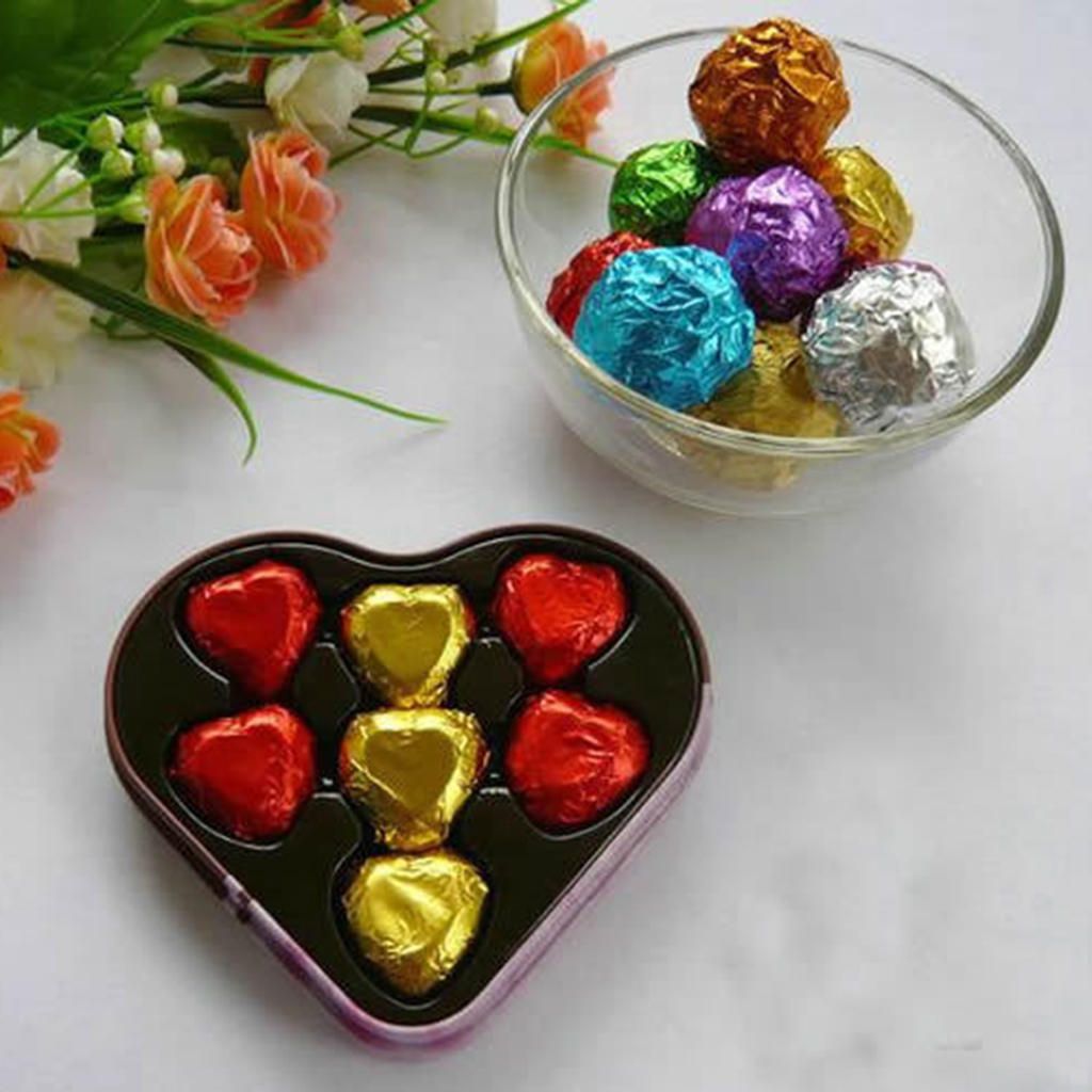 Square  Wrappers Package For Sweets Candy Chocolate Lolly