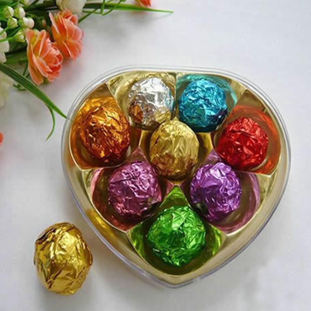 Square  Wrappers Package For Sweets Candy Chocolate Lolly