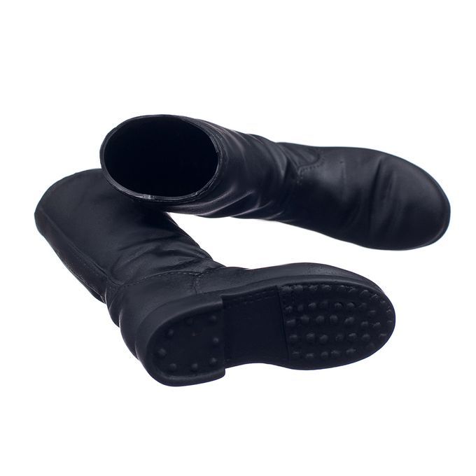 16 Female Flat Knee High Long Boots Shoes Accessories For 12 Black 1