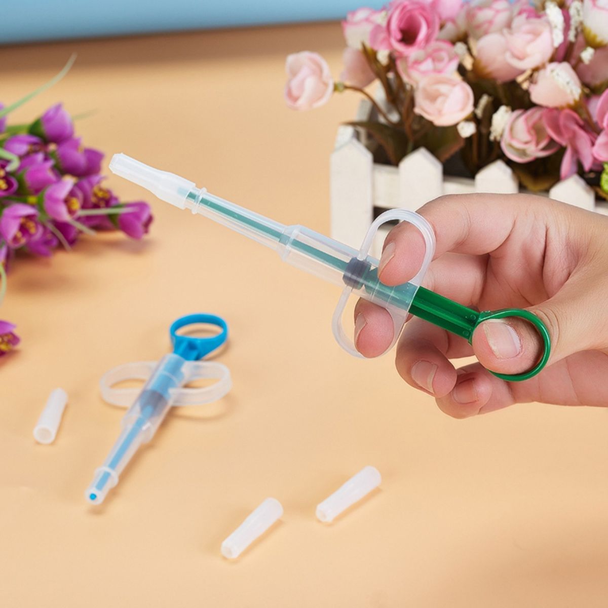 Pet Pill Dispenser Pet Syringe Kit Medicine Feeder Feeding