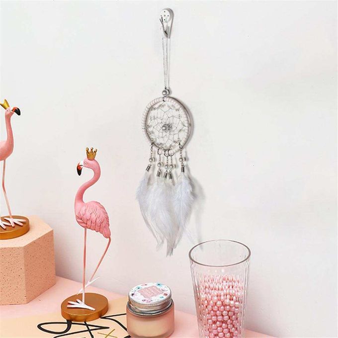 Handmade Dream Catcher White