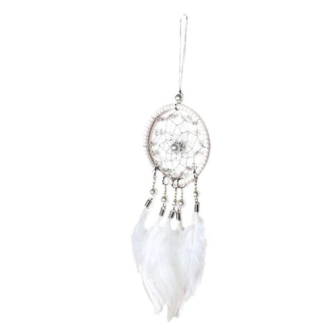 Handmade Dream Catcher White