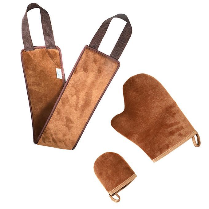 Self Tanning Mitt Applicator Kit Self Applicator Set With Exfoliating
