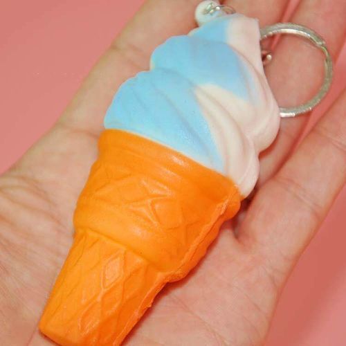 1PC 10CM Squishy Ice Cellphone Strap Key Chain Scented