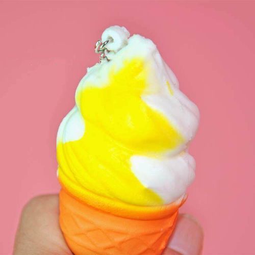 1PC 10CM Squishy Ice Cellphone Strap Key Chain Scented