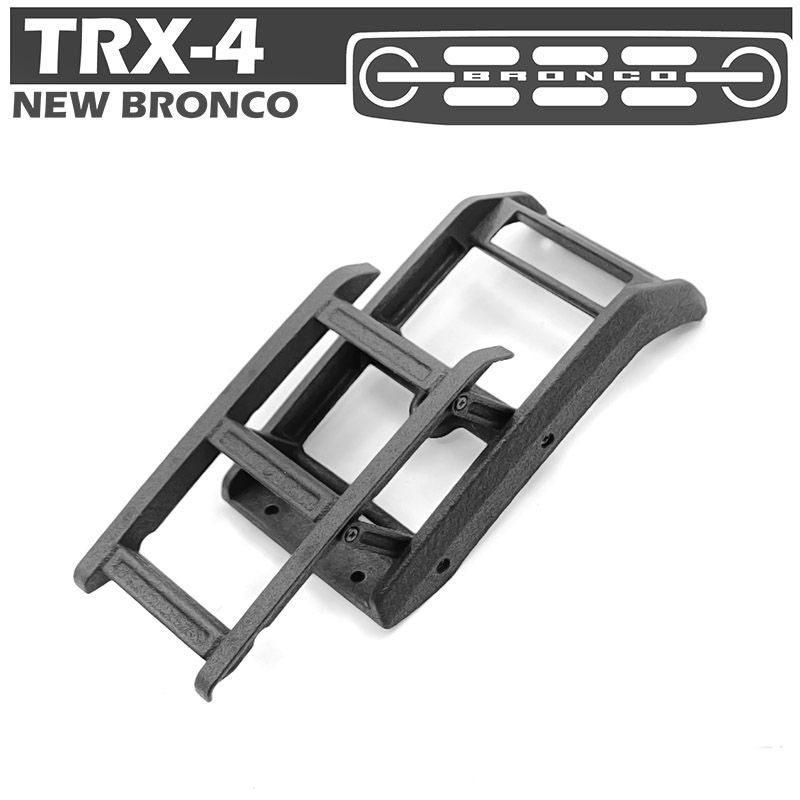 1/10 Rock Crawler Offroad Truck TRX4 Lima 2021 Ford Bronco Upgrades Left Ladder
