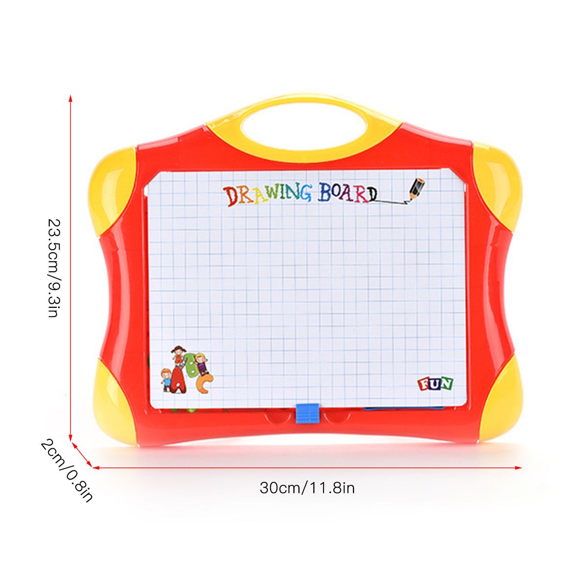 Educational Magnetic Dry Erase Board Kids Drawing Board