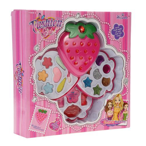 Kids Girl Pretend Makeup Cosmetic Play Kit Beauty Eco-friendly Princess Toy 10671B