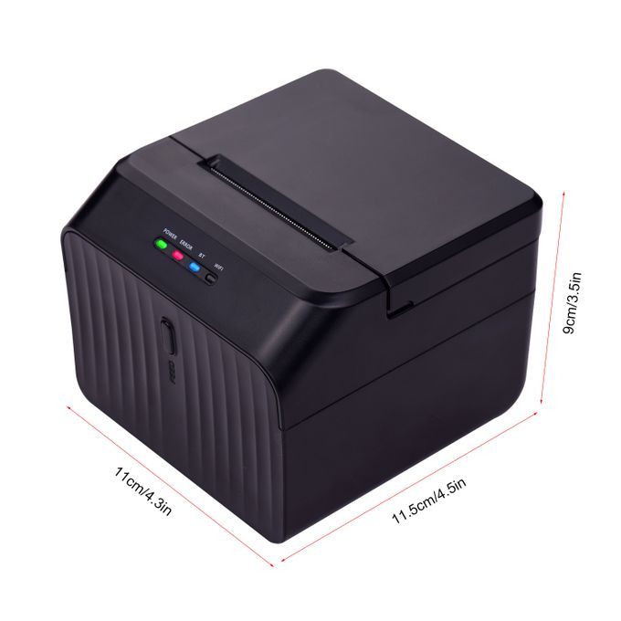 Desktop 58mm Thermal Receipt Printer Wired Barcode Printer