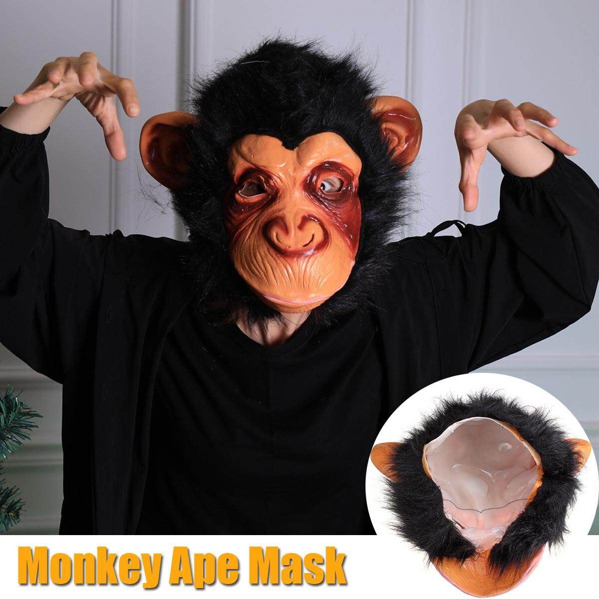 Halloween Adult Animal Chimp Monkey Ape Fancy Dress Costume Party Accessory