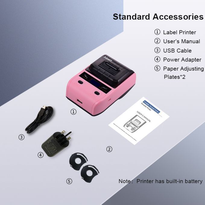 DP23 58mm Portable Thermal Printer USB NFC BT Wireless