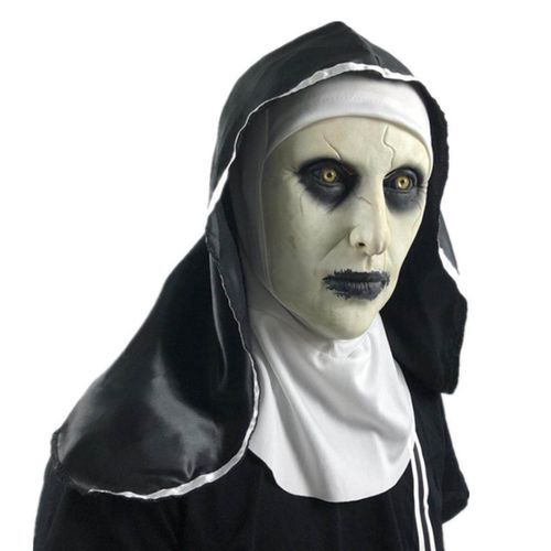 Nun Cosplay Costume Prop Valak Halloween Scary Horror Movie