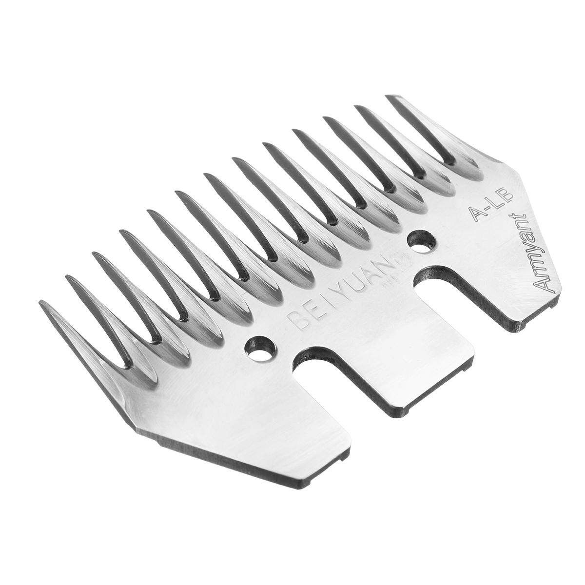 Replacement 13 Teeth+4 Teeth Straight Stainless Steel Strength For Sheep/Goat Shearing