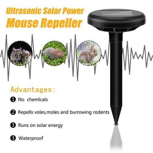 Ultrasonic Repeller Garden Sensor Animal Scarer Pest Control