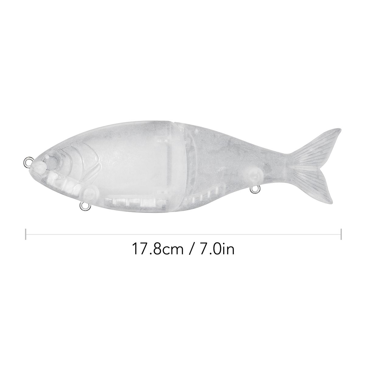 7 In / 2.7 Oz Fishing Lure Blank Hard Body Sinking Bait  2