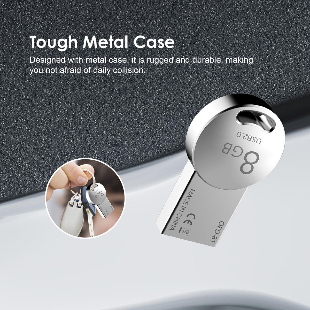 Oraimo OFD-321 Nano 32GB USB2.0 High Speed Metal BodyFlash Drive