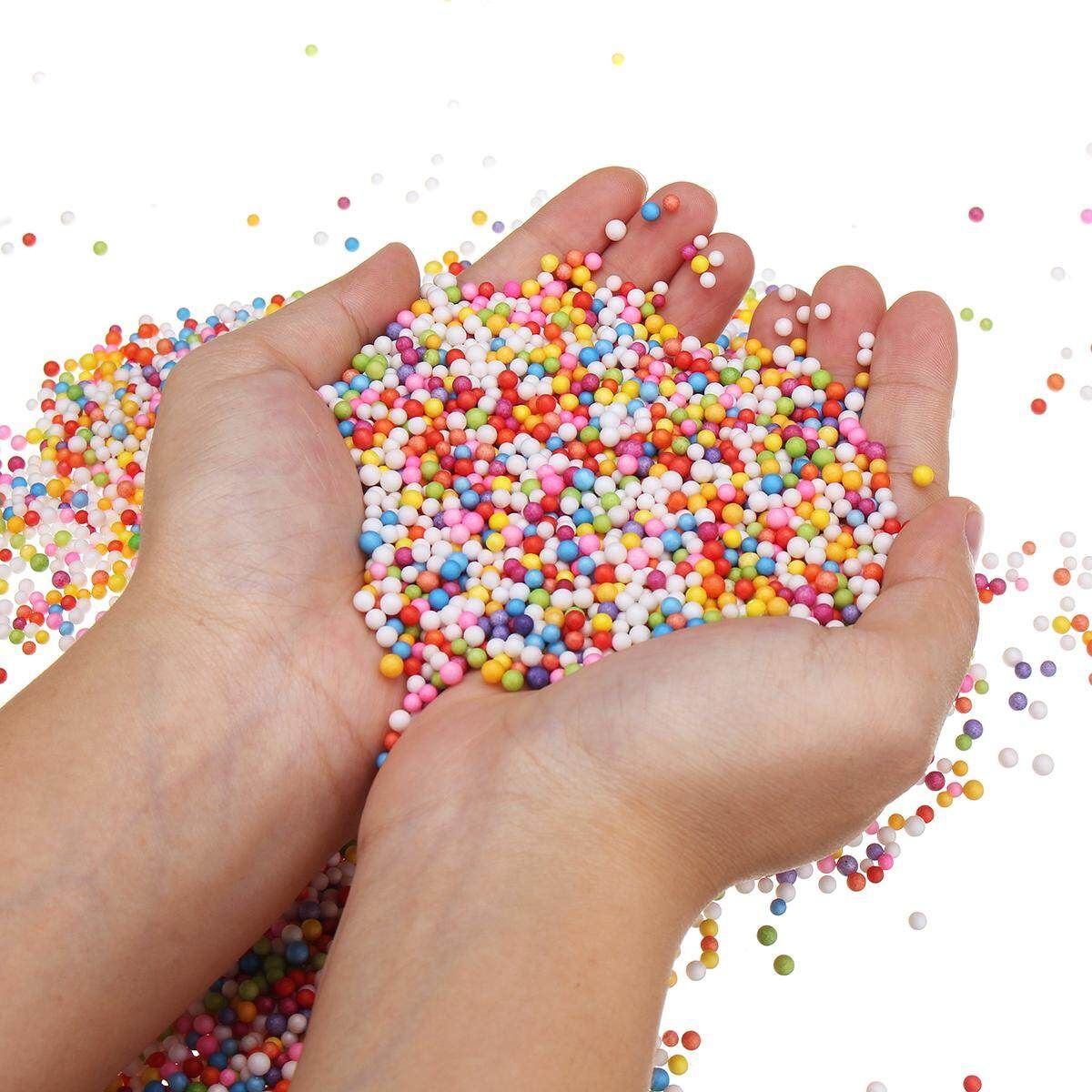 Styrofoam Foam Balls Beads For Slime Polystyrene DIY Balloon Decoration
