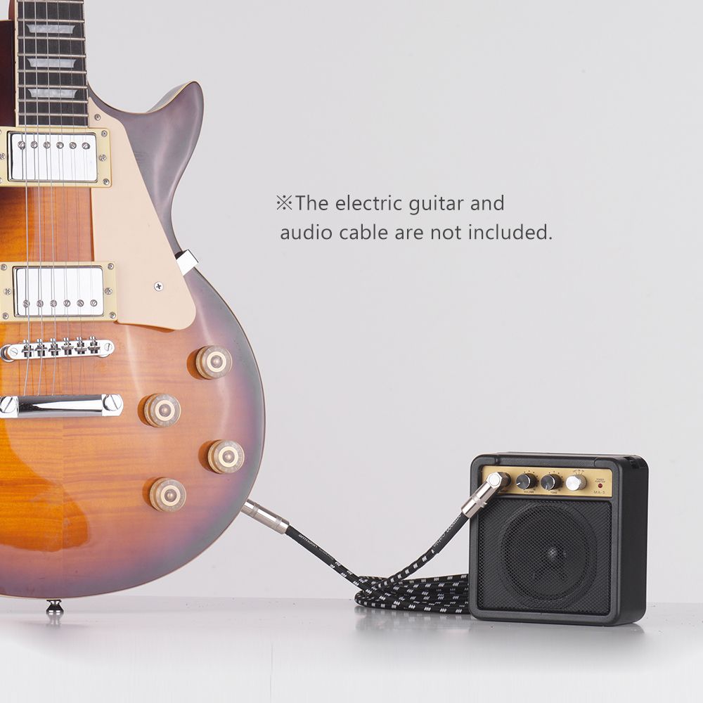 Mini Guitar Amplifier Amp Speaker 1W