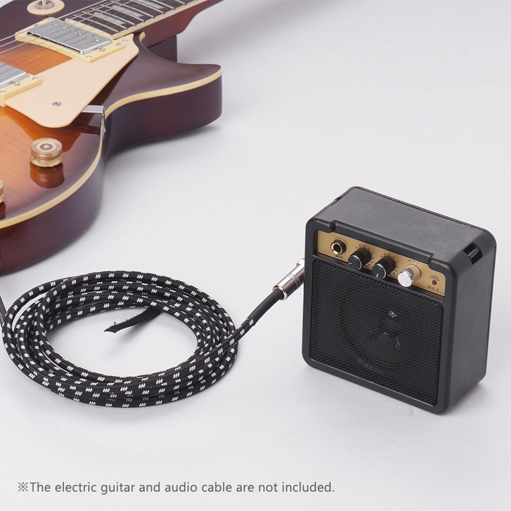 Mini Guitar Amplifier Amp Speaker 1W