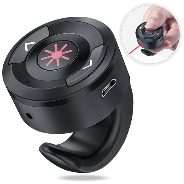 2.4GHz RF Wireless Presenter Rechargeable Finger
