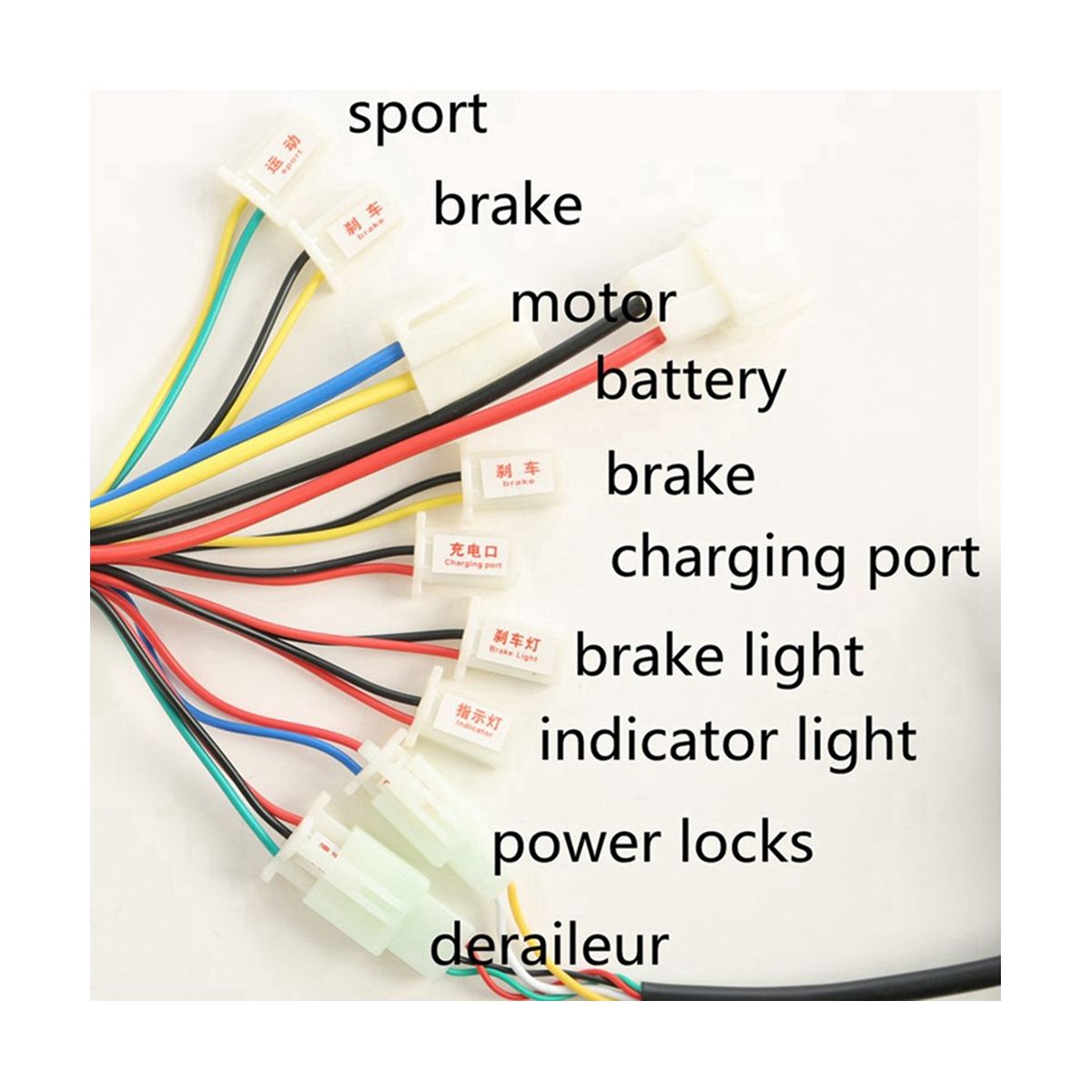 48V 1000W Electric Scooter Brushed Controller Motor+Throttle Twist Grip Kit for Electric Scooter Bicycle E-Bike