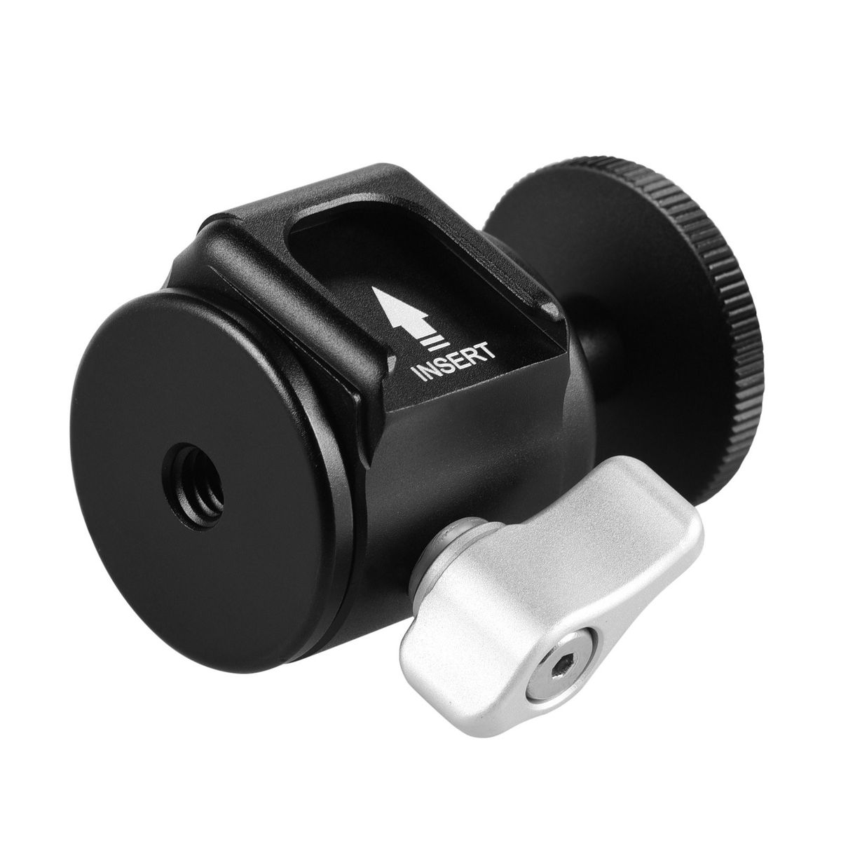 Mini Aluminum Alloy Ball Head Camera Tripod Head CNC