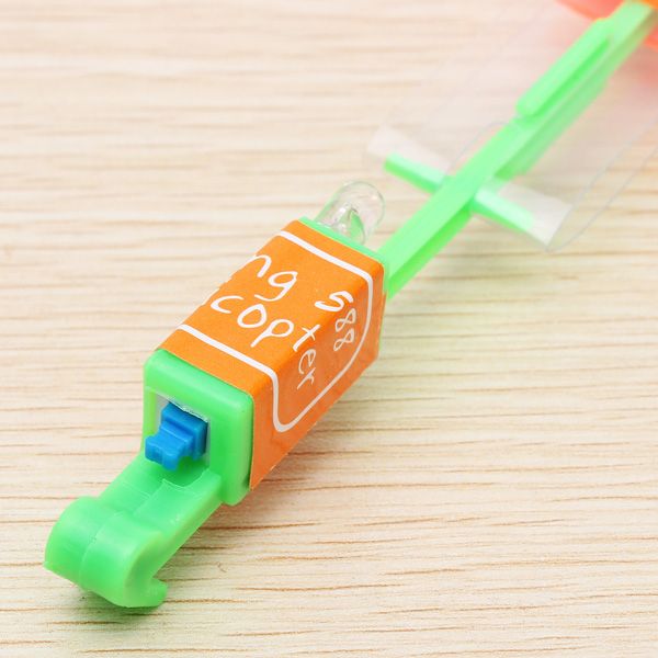 10 PCS Green LED Light Flying Sling Rocke Flyer Boomerangt Arrow Toys Gift