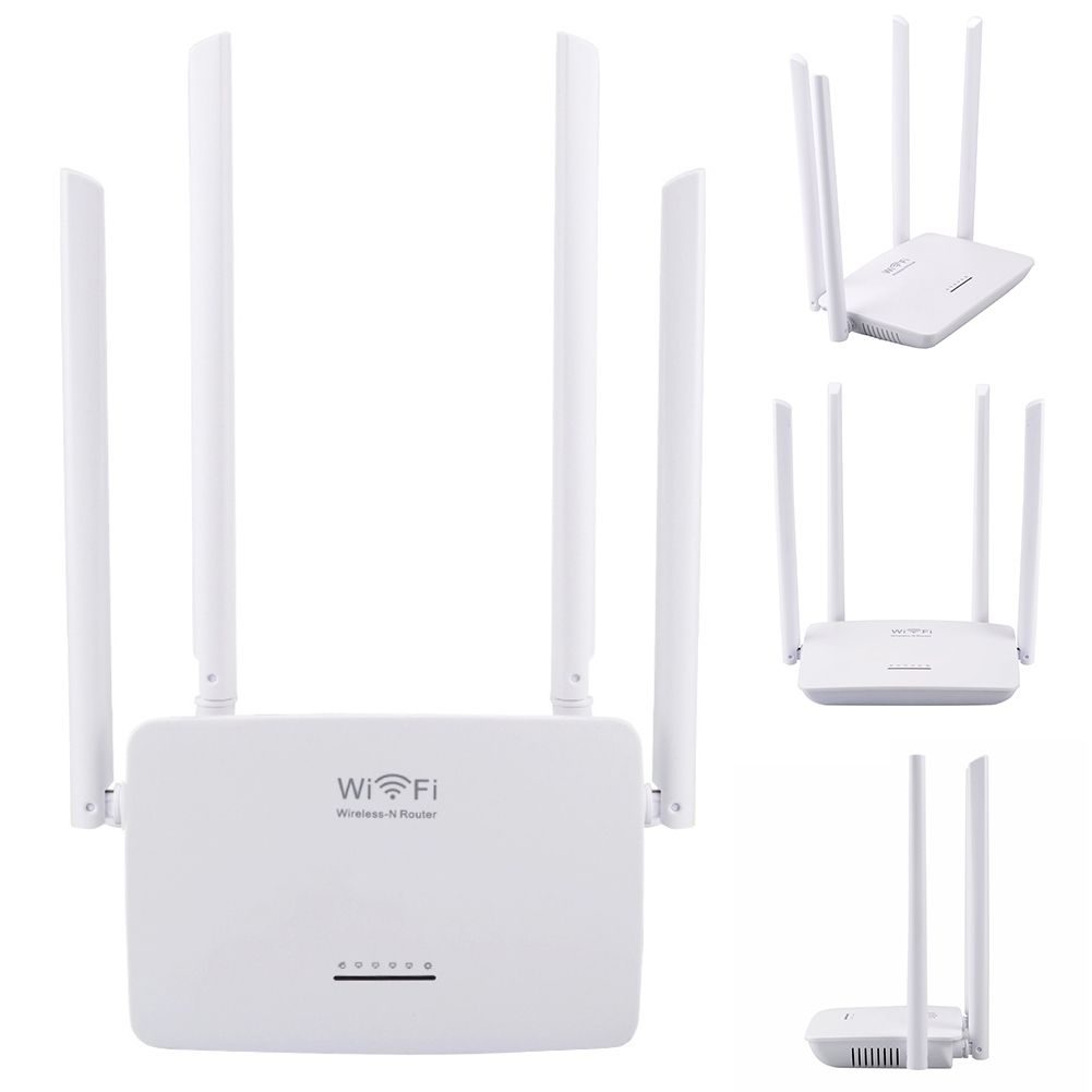2.4G Wireless Router Wifi 300Mbps 4 Antennas Wireless WiFi