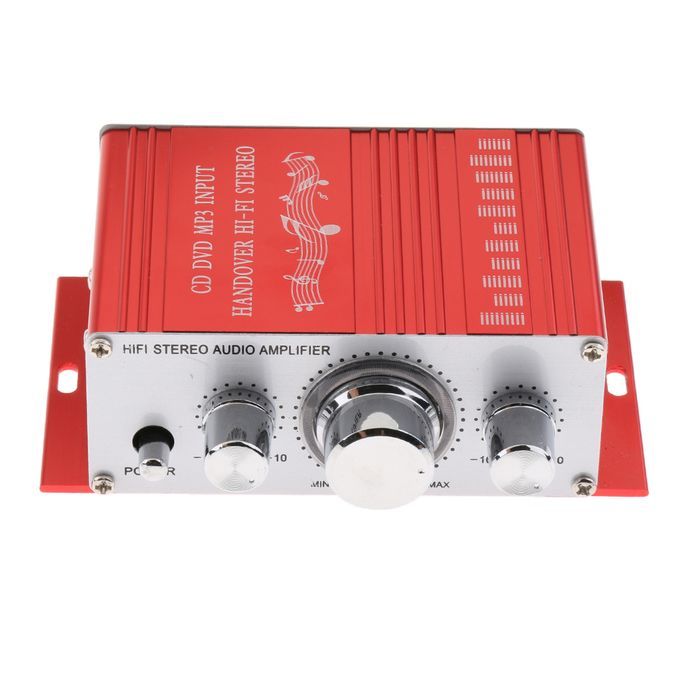 Mini HiFi Stereo Audio Amplifier Amp For Speaker Home Audio TV Car