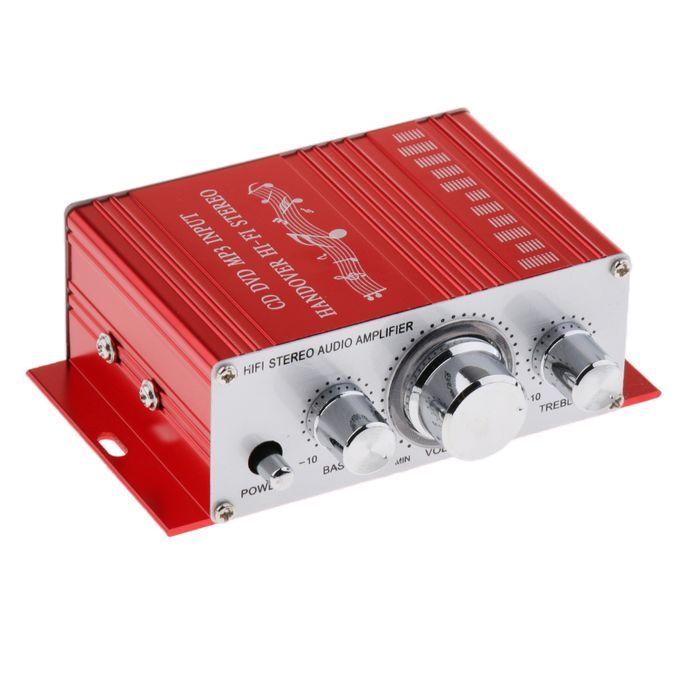 Mini HiFi Stereo Audio Amplifier Amp For Speaker Home Audio TV Car
