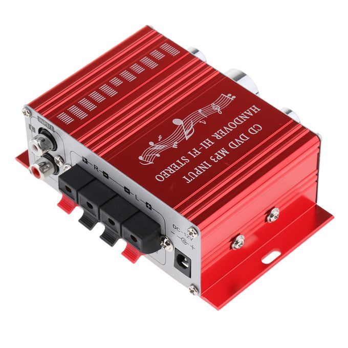 Mini HiFi Stereo Audio Amplifier Amp For Speaker Home Audio TV Car