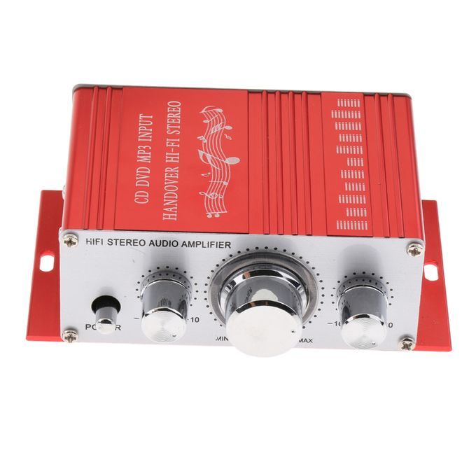 Mini HiFi Stereo Audio Amplifier Amp For Speaker Home Audio TV Car