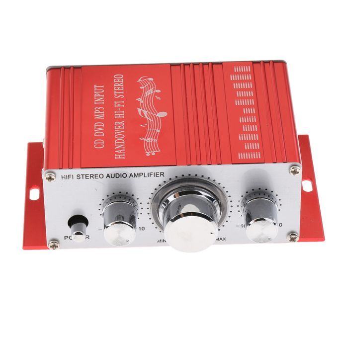 Mini HiFi Stereo Audio Amplifier Amp For Speaker Home Audio TV Car