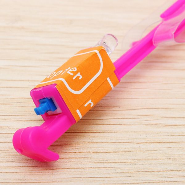 10PCS Pink LED Light Flying Sling Rocke Flyer Boomerangt Arrow Toys Gift