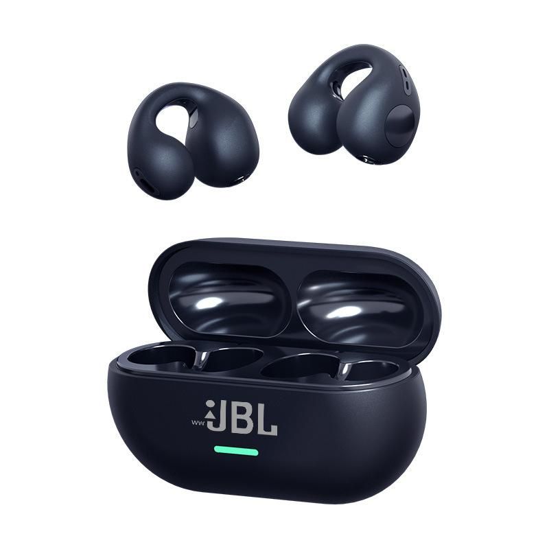 Original wwJBL T75 Wireless Bluetooth Earphones Sound Earcuffs TWS Ear Hook Headset Sport Earbuds Game Headphones With Microphon