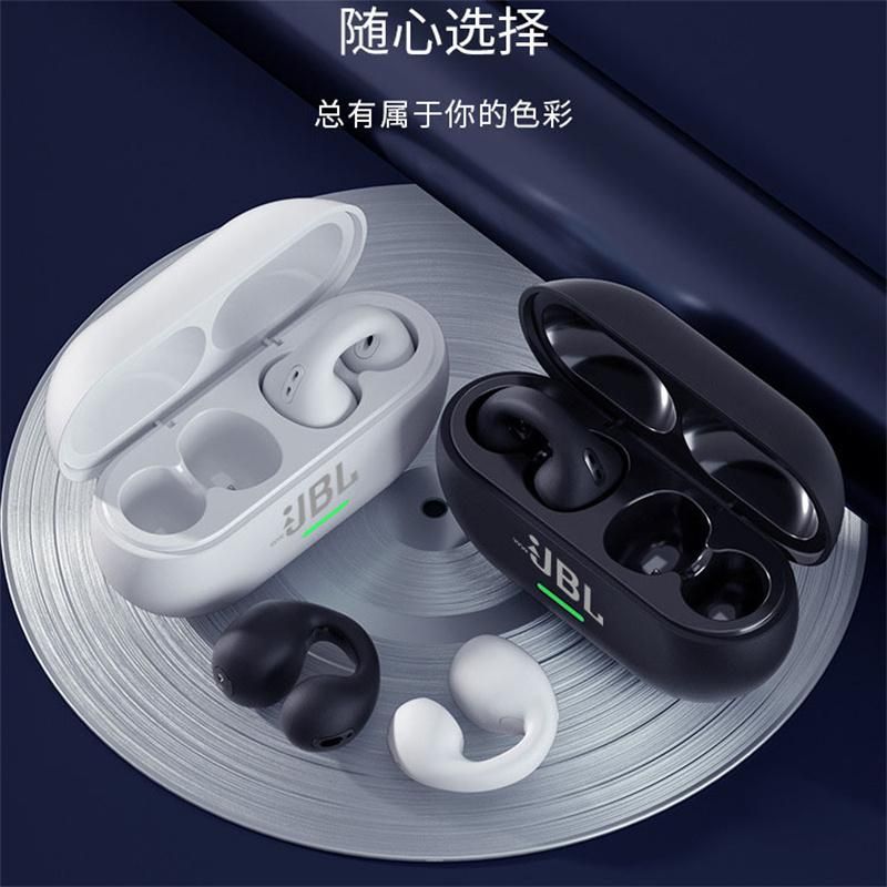 Original wwJBL T75 Wireless Bluetooth Earphones Sound Earcuffs TWS Ear Hook Headset Sport Earbuds Game Headphones With Microphon