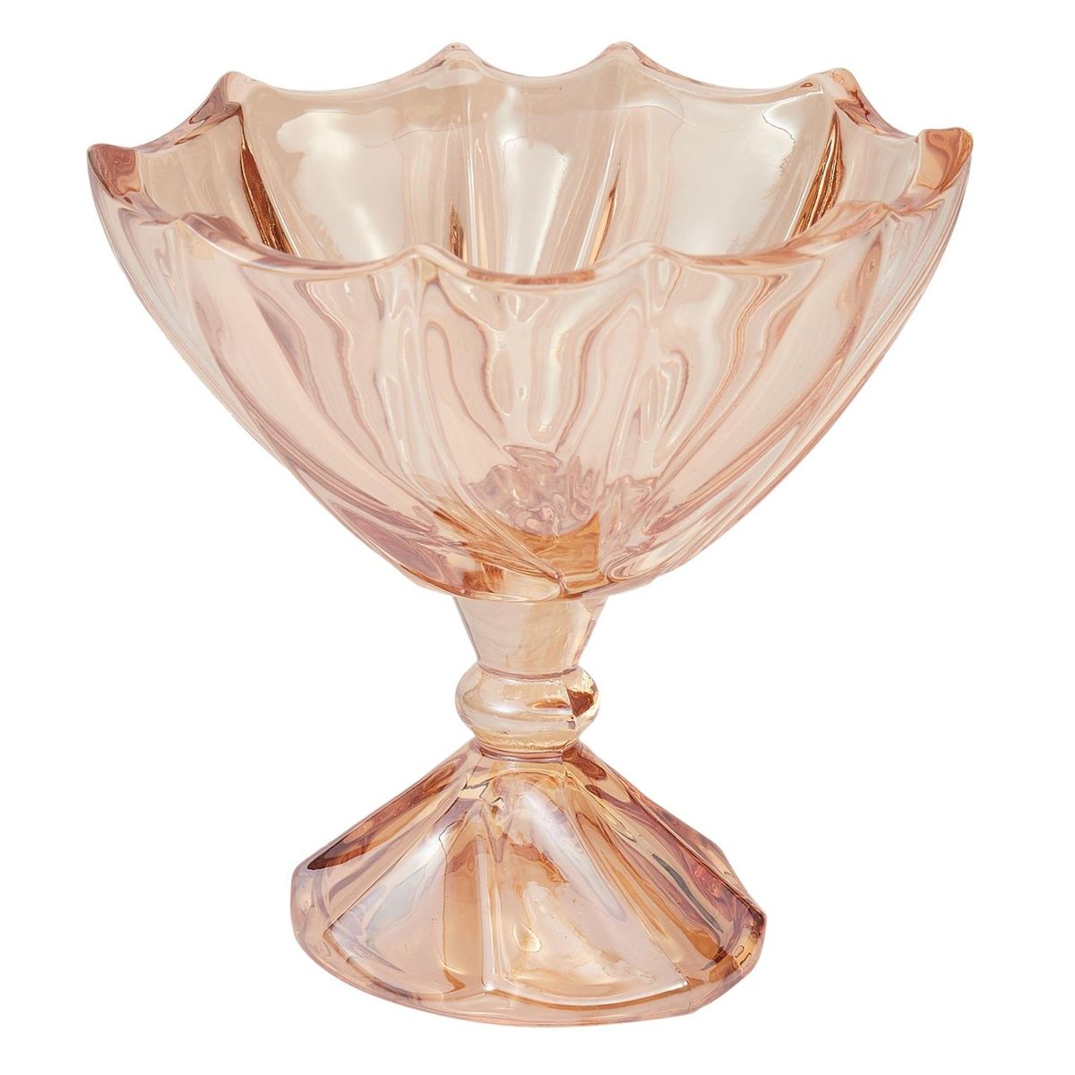 Candy Jar Pa Amber Relief with Lid Glass Sugar Jar