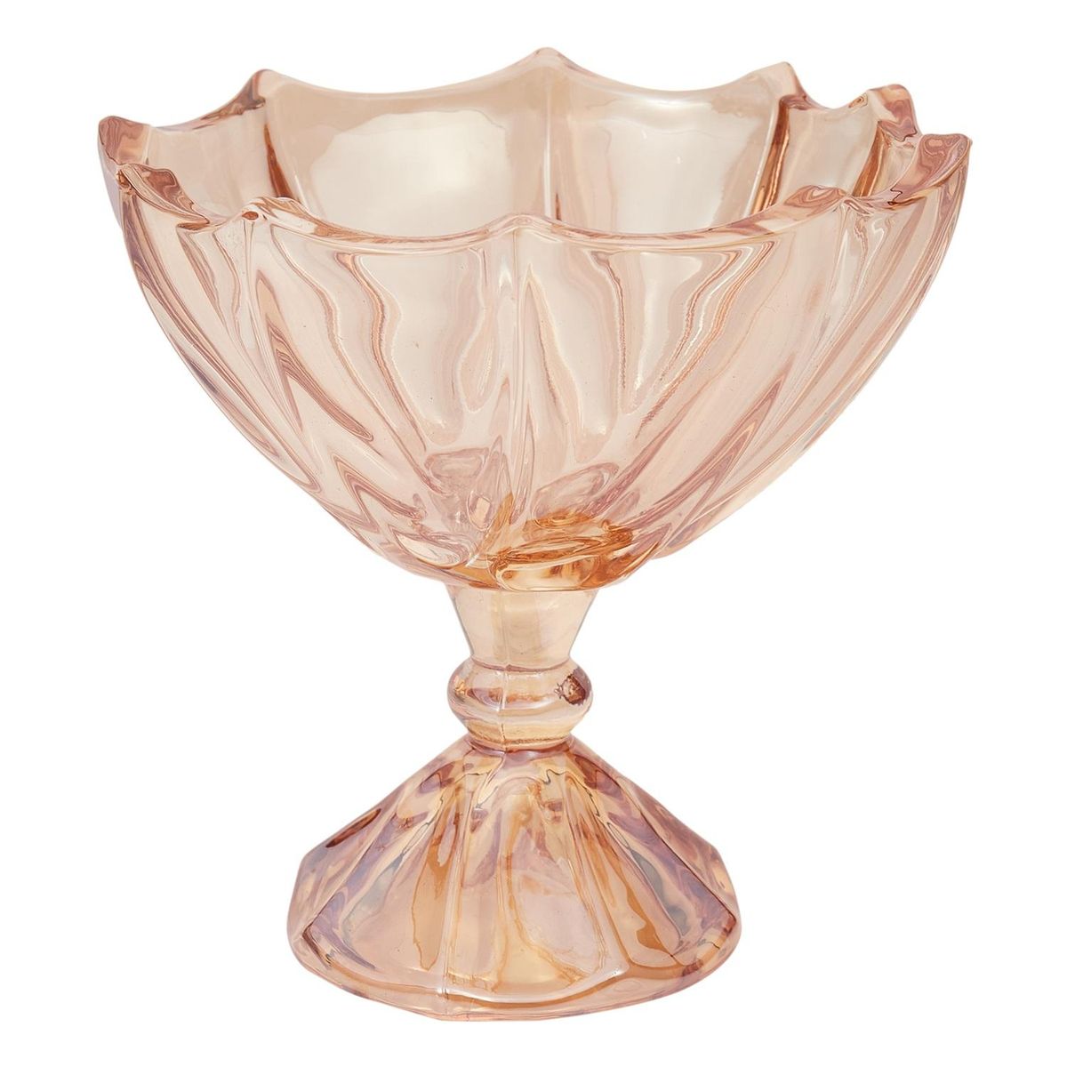 Candy Jar Pa Amber Relief with Lid Glass Sugar Jar