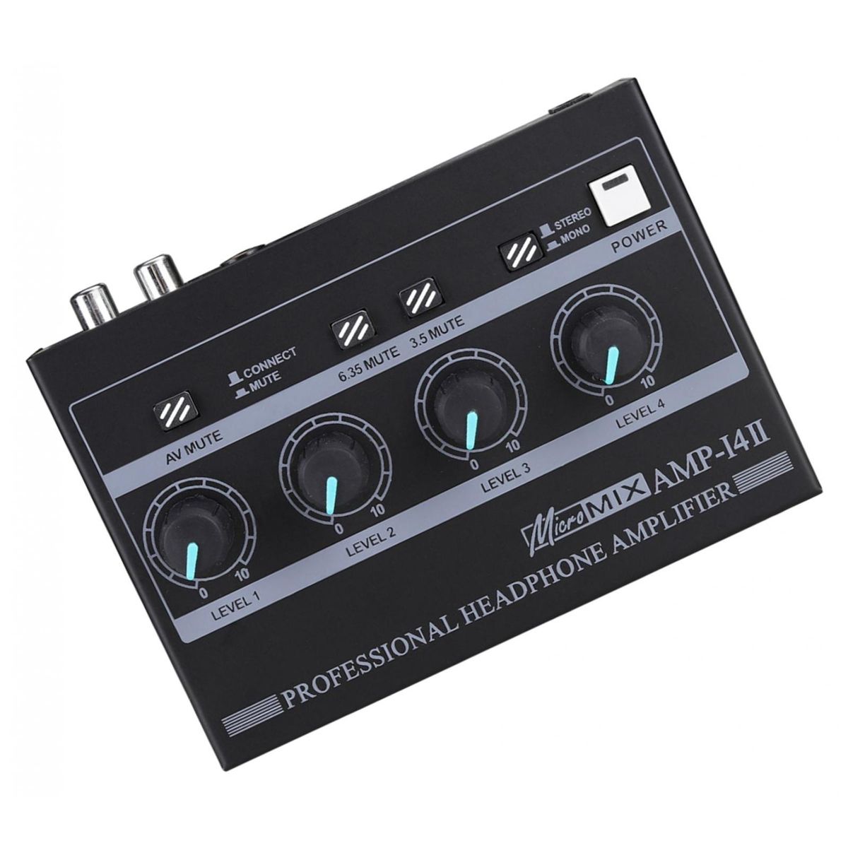 Stereo Headphone Amplifier 3 Input Jacks 8 Output For Computers