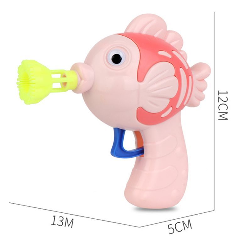 Cute Fish Soap Water Bubble Gun Bubble Blower