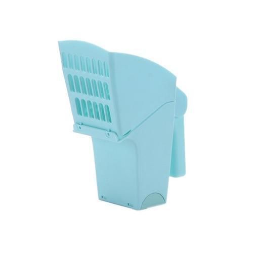 Cat Litter Spoon Integrated Pet Pooper Scooper With Garbage Bag Kitten Cleaning Supplies Tools Cat Litter Sieve Toilet Spoon