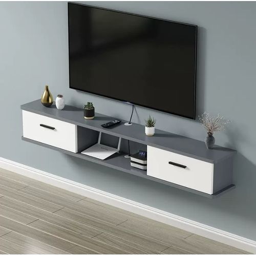 Modern Floating TV Shelves