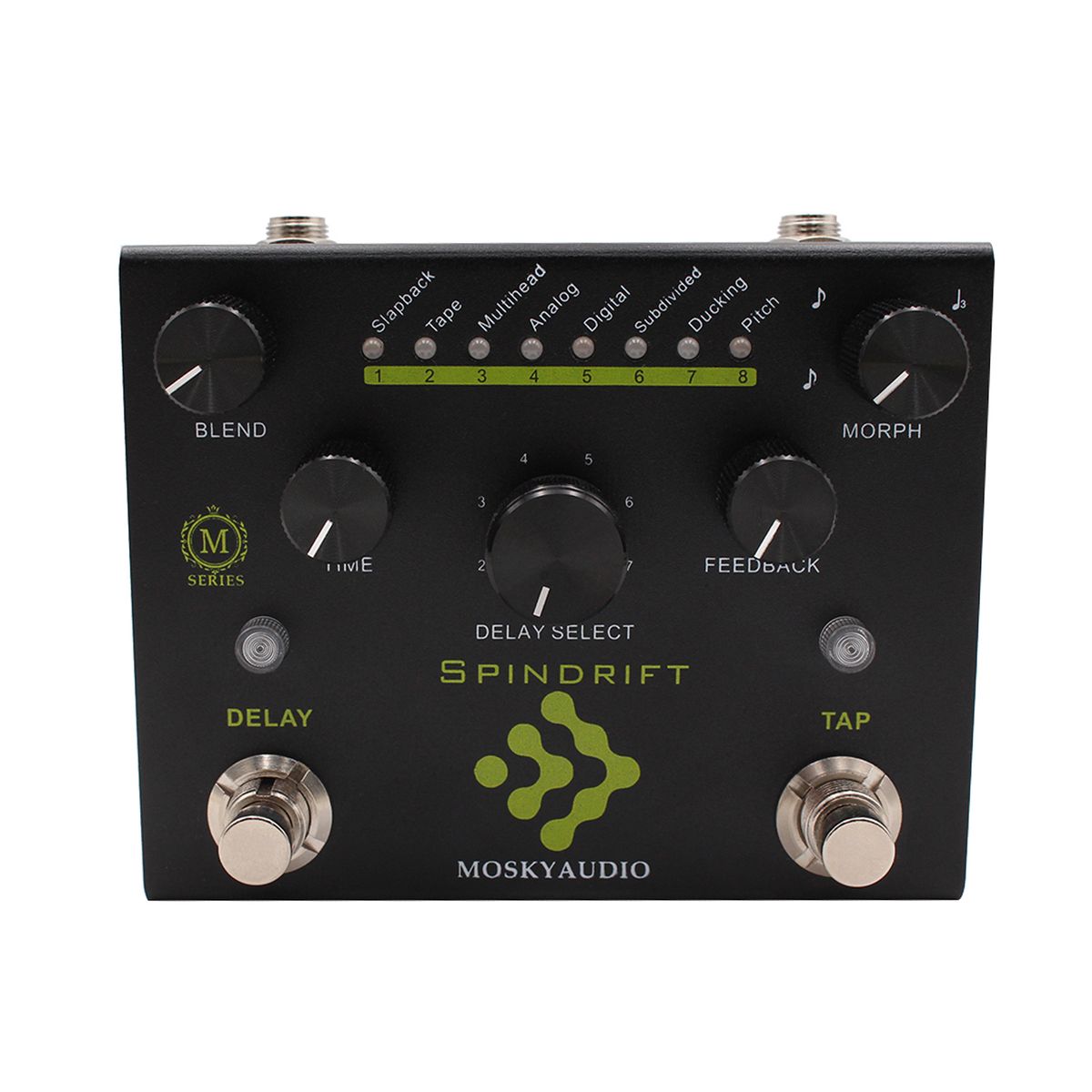 MOSKYAudio Guitar Effect Pedal Digital Delay With TAP Dual